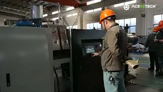 Aceretech PP Geotextile Fabric Compacting and pelletizing line