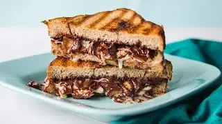 How to make chocolate sandwich in home