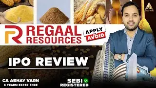 Regaal Resources ipo Review| Regaal Resources ipo GMP Today |  Regaal Resources ipo #gmp #ipo #sme