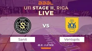 BC Sanit-2 2015 vs Ventspils 2015 | BBBL U11 | Stage II