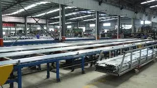 silver oxidized aluminium profiles for swing windows