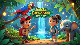 🌿 Jungle Explorers: Tim & Tia &ndash; A Magical Jungle Adventure! 🦜✨