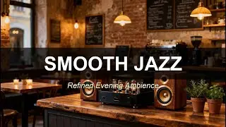 Smooth Jazz & Soulful R&B Mix | Sophisticated Lounge & Weekend Cafe Ambience for Relaxing