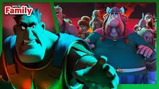 Roller Coaster BATTLE! | Astérix & Obélix: The Big Fight | Netflix Family