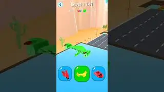 Shape-Shifting 2 GAMEPLAY Level No #1141 Walkthrough - New Update Car Racing #Shorts #ShapeShifting