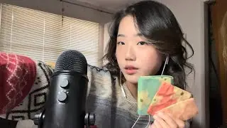 ASMR beeswax wrap asmr