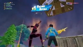 👑&times;２　ソロビクロイしたら参加型 Starflare Skin Gameplay in FORTNITE [スターフレア] エンジョイ勢のおじさんはビクロイ出来るのか!?
