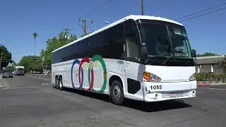 TRANSPORTES INTERCALIFORNIA MCI G4500 IN MERCED CALIFORNIA BUS 1055