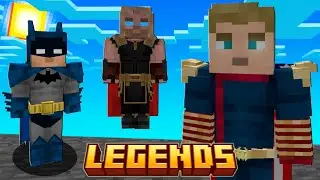 ЛУЧШИЙ МОД НА СУПЕРГЕРОЕВ В МАЙНКРАФТ | Legends 1.18.2