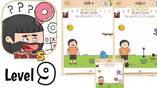 Brain test 5 level 9 Full Guide Walkthrough Solution