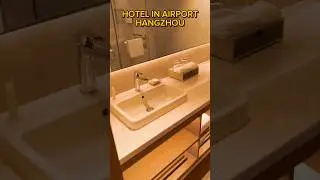 Staying at a hotel inside Hangzhou Airport &ndash; super convenient! ✈️🏨 #AirportStay #HangzhouTravel