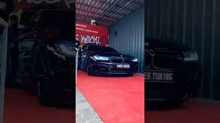 Bmw M5 | Superman Sree Modified Predator 🥵 | #black #modified #carcustomization #cars #bmw #kerala