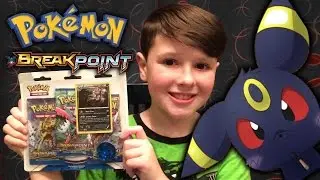 Pokemon BREAKPoint Triple Blister Pack featuring Umbreon!