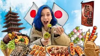 Japonya'nın Mutfağı Osaka'da GERÇEK Sokak Lezzetlerini Yedim!