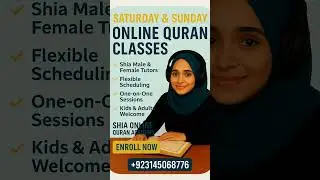 Learn Quran from Home &ndash; Admissions Open | Online Quran Academy
