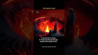 Standing at Hell&rsquo;s Edge: A Wake-Up Call for Every Woman #hadith #hadees #Deenisticx