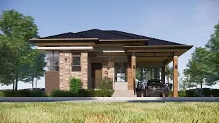 Split level 3-Bedroom House Design