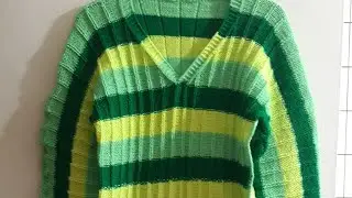 Pulover ușor de lucrat  ,frumos de purtat.Seniora sueter. Womens sweater.Chandail.