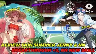 Review Skin Summer Jenny & NN, Breakthrough +5 NN Have New Skill? - The Spike Volleyball Cross