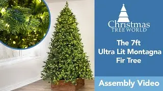How To Assemble An Ultra-Lit Montagna Fir Tree by Christmas Tree World