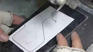 ScrollSaw - BandSaw - Acrylic 5T + Rubber 5T - Cutting