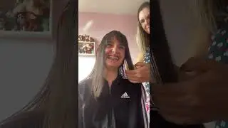Quando minha m&atilde;e cortando meu cabelo e me d&aacute; um tapa no nariz kkkkk #nnenemmeme