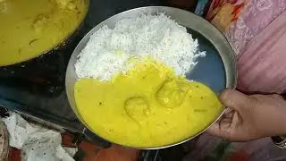 Kadhi Chawal Plating | Classic Comfort Food Presentation | FoodWithMummy