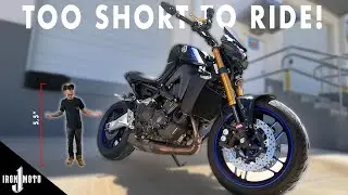 SHORT People CAN'T Ride Motorcycles! | Short Rider Tips
