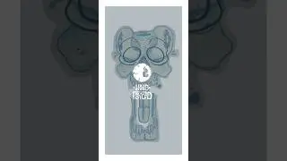 SKULLY SESH 01 #skullart #eyepopping #bulgingeyes #digitalart #procreateart #animation  #videoedits