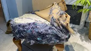 Makeover an old chair on a budget