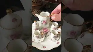 My first ever tea set collection💕
