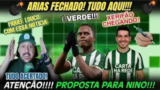 🚨BOMBÁSTICO! FECHADO COM ATACANTE | ARIAS DISSE SIM! PROPOSTA PARA NINO