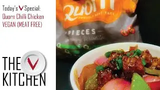 QUORN Chilli Chicken | QUORN Meat-Free Chicken Recipe | Restaurant Style Indo-Chinese Chilli Chicken