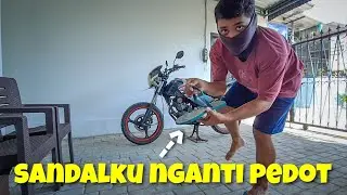 Ngeslah Honda Tiger Sampai Sandal Jepitku Putus ‼️
