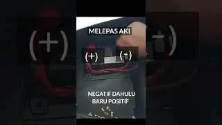 Urutan Benar Pasang dan Buka Aki/Accu Motor
