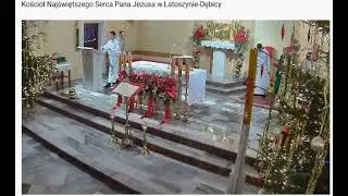 Msza św  z kościoła Najświętszego Serca Pana Jezusa w Latoszynie Dębicy 25 01 2026 14 30