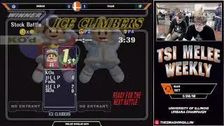 [The Smashing Illini] Thor (Link) vs. Deegs (ICs) SSBM Singles WS