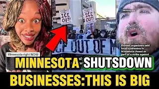Hundreds of Minnesota Businesses SHUT DOWN to Protest ICE #us #useconomy 