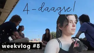 STUDENTENWEEKVLOG 8 | 4-daagse aanmoedigen, zomerfeesten en hitte golf