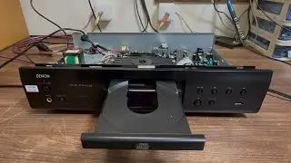 修理のご依頼をいただきました。DCD-755SE トレイ開閉不良 修理