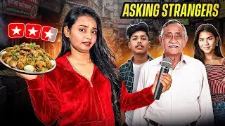 Eating Strangers Favorite Food for 24 Hours 🤯 |Aapki Shilpii