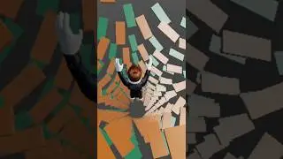 Roblox Obby Jump | Невозможный прыжок в Obby 😳 #roblox #jumpinggame