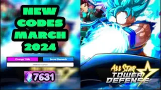⭐ALL NEW WORKING CODES ASTD⭐ (MARCH 2024) | STARDUST, UNIT, COINS & MORE! | ALL STAR TOWER DEFENSE