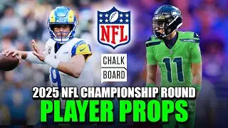 Best NFL Championship Round Player Props | B&E Prop Bets
