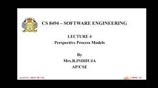 PERSPECTIVE PROCESS MODELS|TRADITIONAL PROCESS MODEL|SDLC|SOFTWARE PROCESS |SOFTWARE ENGINEERING