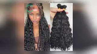 Why Everyone&rsquo;s Talking About This Product! Bulk Hair For Braiding Human Hair Loose Wave Braids Hai