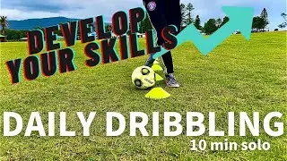 【ESSENTIAL】11 Cone Dribbling Drills.　ドリブルが苦手な選手必見‼　基礎から差がつく　コーンドリブル11選⚽