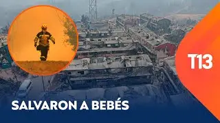 La maniobra de bomberos que permitió salvar la vida de 200 personas en Lirquén: salvaron a bebés