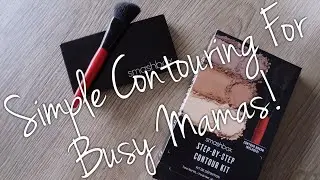SIMPLE CONTOURING FOR BUSY MUMS | SMASHBOX STEP BY STEP CONTOUR KIT | EASY MAKE UP GUIDE