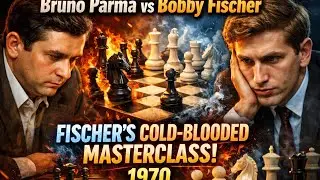 Bruno Parma vs Bobby Fischer ♟️🔥 | Fischer&rsquo;s Cold-Blooded Masterclass (1970) | @BestChessChannelll 